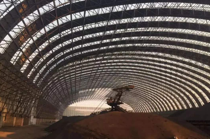 潜江概述原料场封闭技术的特点和类型